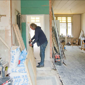 WalVis Verbouwingen helpt u bij verbouwingen, onderhoud en renovatie;